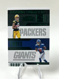 2022 Contenders Round Numbers Christian Watson Wandale Robinson #RN-WR Green RC - Picture 1 of 2