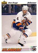 1991-92 Upper Deck French #540 Uwe Krupp