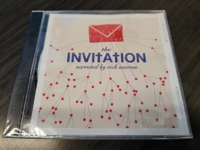 The Invitation narrated by Rick Warren SEALED NEW CD - Image 1 of 3