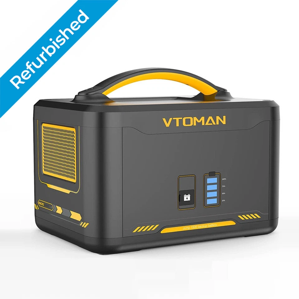 VTOMAN Jump 1500 Extra Battery 1548Wh For JUMP 1800/1000/1500X NEW