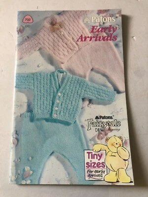 Early Arrivals : Tiny Sizes for early ones Patons Fairytale DK & Fingering 702 - Image 1 of 2