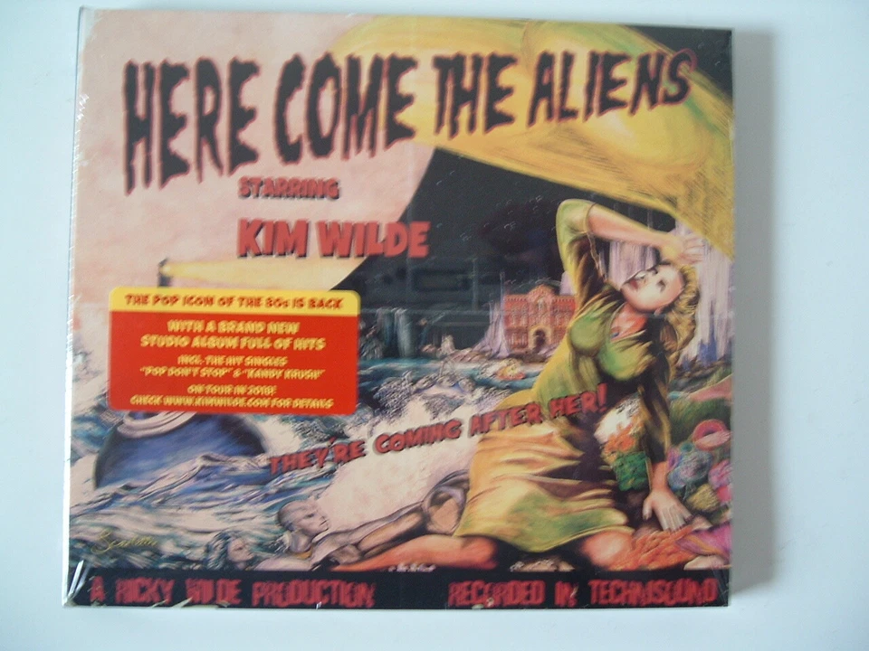Kim Wilde - Here Come The Aliens, Digipack, Neu OVP, CD, 2018 - Bild 1 von 1