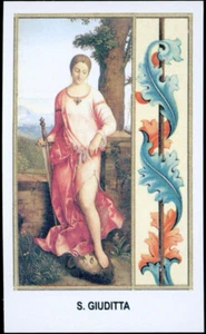 santino-holy card"S.GIUDITTA - Picture 1 of 1