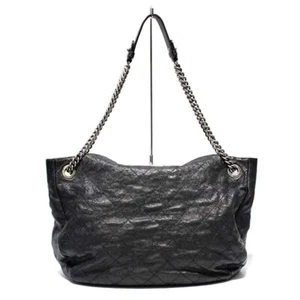 CHANEL Chain Shoulder Bag Hobo Bag Black - Picture 1 of 12