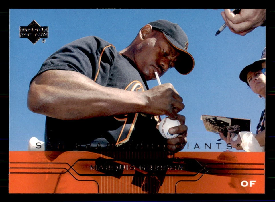 2005 Upper Deck  #400 Marquis Grissom San Francisco Giants - Image 1 of 2