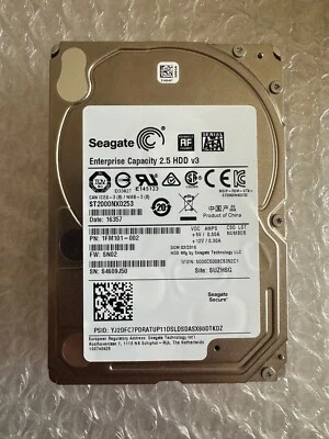 Disque dur 2''5 seagate 2to SATA III Entreprise Capacity - Photo 1/4