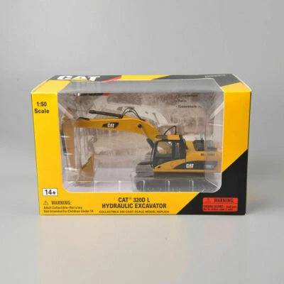 Norscot Caterpillar Cat 320DL Hydraulic Excavator 1/50 DieCast 55214 New in Box - Image 1 of 4