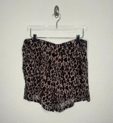 Pantalones Cortos Confort Elásticos Ajustados Sueltos Bolsillos Estampado Animal Tórrido 1 1X 14/16 #48 Foto 1 de 4