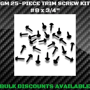1982-1987 Grand National Engine Interior Exterior Body Trim 7mm Screws Bolts GM - Picture 1 of 2