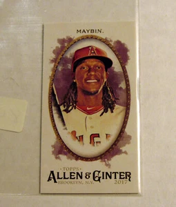 2017 Topps Allen & Ginter Brooklyn Back Mini 118 Cameron Maybin (#/25)  Angels - Picture 1 of 2