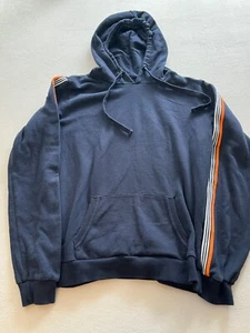 C.0.9.1 Cotton On Hoodie Jacket Boys Large Navy Blue Drawstring Pullover Pocket - Picture 1 of 10