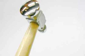 Chasing Hammer 32mm Full Curved Face Jewelry Crafts Metal Forming Jewelers Tool - Picture 1 of 3