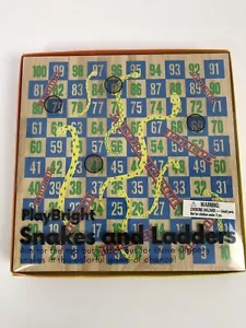 Juego de mesa de rompecabezas PlayBright Serpientes y escaleras familia  - Imagen 1 de 5