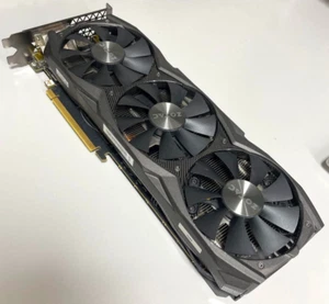 USED ZOTAC GeForce GTX 980 Ti AMP Edition 6GB 384BIT GDDR5 - Picture 1 of 9