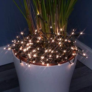 Weihnachtslichterkette, Lichterkette, Multifunktion und Timer, Innen/Außen - Bild 1 von 10