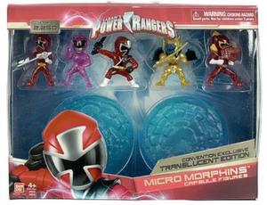 Limited SDCC 2017 Power Rangers Micro Morphins Translucent Mini 5 Pack Exclusion - Bild 1 von 2