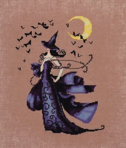Kit de cuentas de tela de punto de cruz Raven Corbett NC222 Mirabilia Designs - Imagen 1 de 5