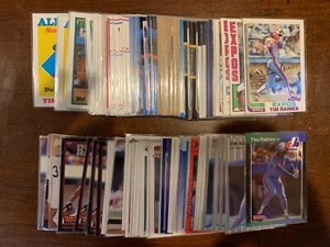 TIM RAINES SINGLES Expos White Sox HOF - PICK ANY - UPDATED 07/11/24 - Picture 1 of 52