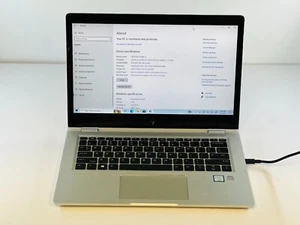 HP EliteBook x360 1030 G2 i5-7300u - 8GB RAM - 128GB SSD - Touch Screen - NO BAT - Picture 1 of 6