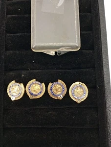   Seltene City of Columbia Tennessee 5,10,15 & 20 Jahre Treuer Dienst Anstecknadeln - Bild 1 von 5