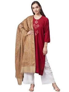 New Women Kashmiri Stole Shawl Wrap - Picture 1 of 2