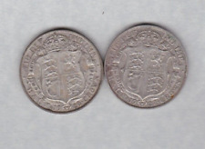 1926 & 1927 GEORGE V HALFCROWN COINS IN NEAR VERY FINE CONDITION