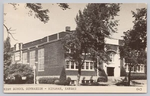 Kingman, Kansas (KS) Postcard: High School Gymnasium - Picture 1 of 2