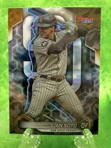 Juan Soto - Refractor - 2023 Bowman's Best #66 San Deigo Padres - Picture 1 of 12