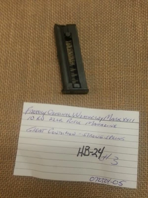 Factory Weatherby Mark XXII 22LR Caliber 10RD Rifle Magazine - Image 1 of 4