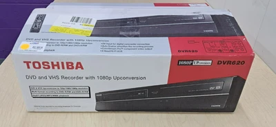 Toshiba DVR620 DVD Recorder VCR Combo - Image 1 of 4