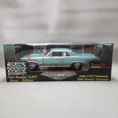 Sun Star 1965 Pontiac GTO 2006 Pontiac Nationals Hurst Edition 1:18 Diecast - Imagem 1 de 4
