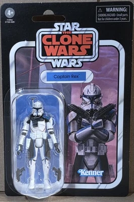 Star Wars Vintage 3.75" The Clone Wars Captain Rex Hasbro VC182 Foto 1 de 2