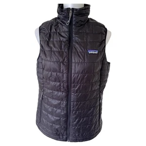 Gilet Patagonia Nano Puff Primaloft full zip donna taglia media nero - Foto 1 di 10