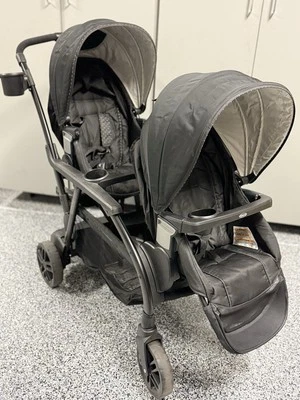 Graco Modes Duo Double Stroller | Multiple Riding Options for 2 Kids, Black - Image 1 of 4