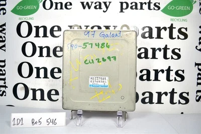 Unidad de control del motor MD337585 Mitsubishi Galant 1997 ECU ECM módulo 1D1 546 B5 Foto 1 de 4