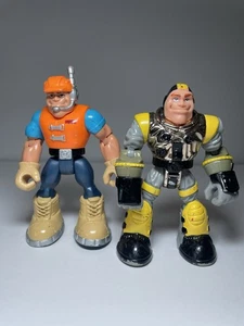Fisher Price Vintage Rescue Heroes Mattel Actionfiguren 2000 - 2002 - 2 Stück - Bild 1 von 4