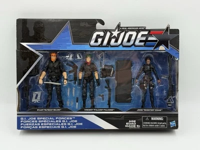 2016 ARAH GI Joe Special Forces boneco pacote com 3 Outback Falcon Shooter novo na caixa MOC - Imagem 1 de 2