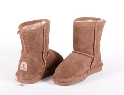 Botas de invierno Bearpaw Emma de piel de oveja a mitad de pantorrilla talla 7 EE. UU. / 23 UE $60 NUEVAS SIN CAJA Foto 1 de 4