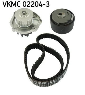 Kit de bomba de agua y correa de distribución para Alfa Romeo Chrysler Fiat Jeep SKF VKMC 02204-3 Foto 1 de 4