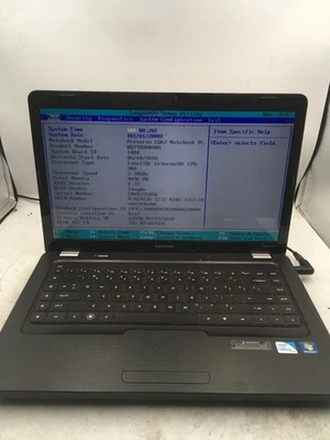 COMPAQ PRESARIO CQ62 - BOOTS TO BIOS - INTEL CELERON - 4GB RAM - READ DESC - BB - Image 1 of 4