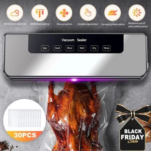 Macchina sigillatrice sottovuoto di precisione potente sottovuoto sigillatrice alimenti secchi e umidi - Foto 1 di 40