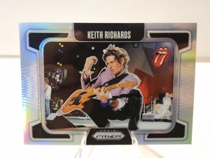 2025 The Rolling Stones Panini Horizontal Silver Prizm Keith Richards #87 Holo - Picture 1 of 2