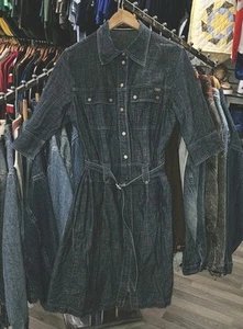 Betty Barclay Vintage y2k Blue Denim Jean Dress Size UK 14 - Picture 1 of 6