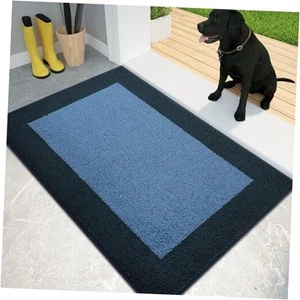Dirt Trapper Door Mat 24" x 36", Non-Slip/Skid Machine Washable Entryway Rug, - Picture 1 of 7