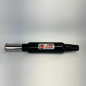 Pro Bomb Universal Auspuff Backbox Schalldämpfer Schwarz Performance Auto Muffler Neu - Bild 1 von 5