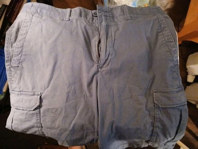 Pantalones cortos cargo Apt 9 Premier Flex azul para hombre talla 33 Foto 1 de 4