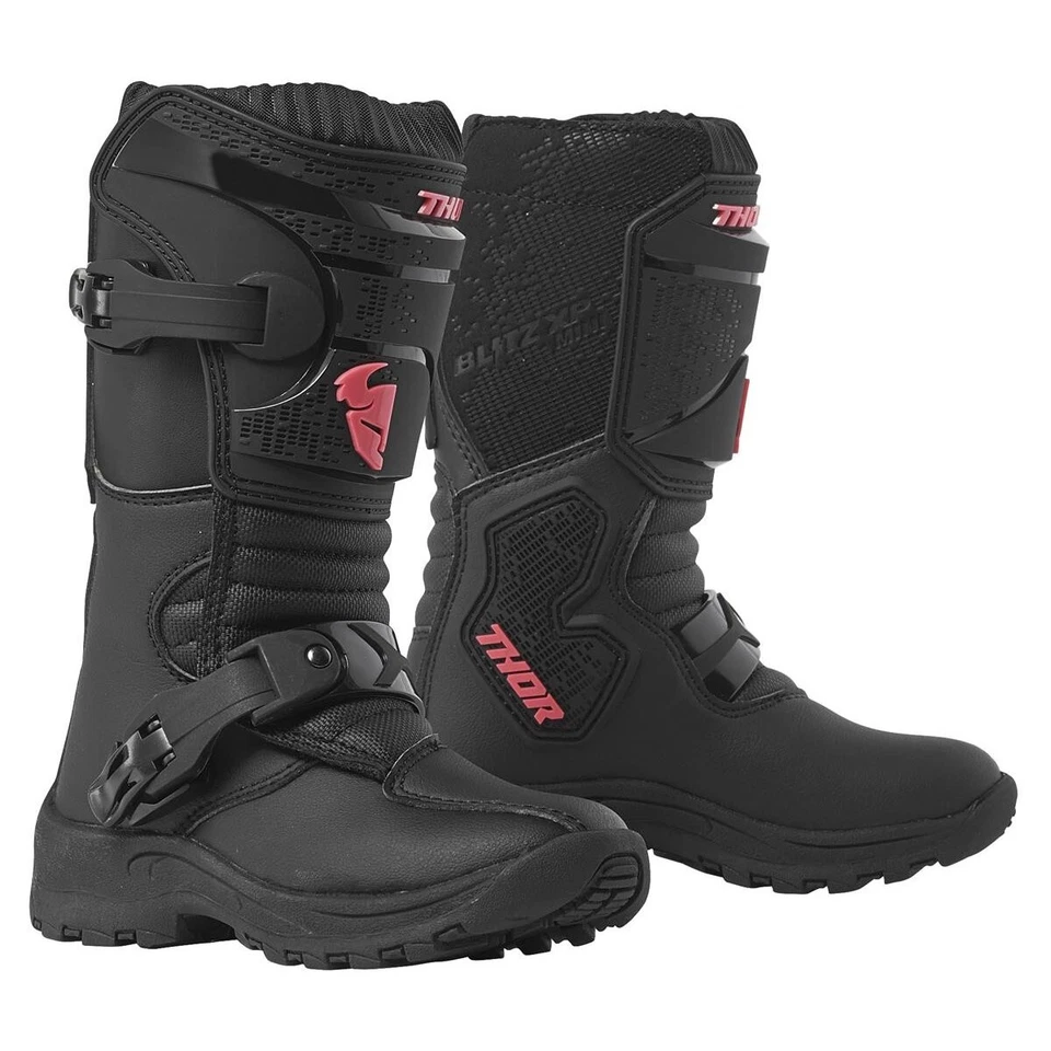 Botas Thor Negro/Rosa Mini Blitz XP (Niñas Talla 12) 3411-0544 Foto 1 de 1