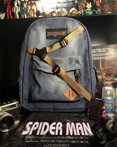 Jansport Spider-Man Peter Parker Oscorp Intern Backpack Movie Prop Bag - Picture 1 of 5