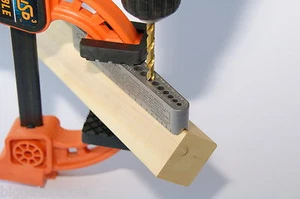 2 V drill guides -Standard & Metric size - comparable to a portable drill press - Foto 1 di 7