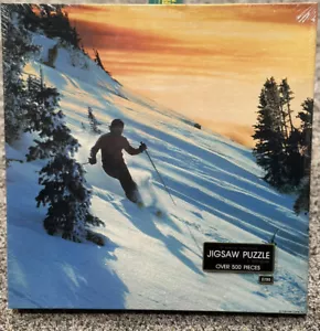 Vintage Hallmark Springbock Ski Schnee Puzzle Freedoms Trail 500 Stck. NEU versiegelt - Bild 1 von 7